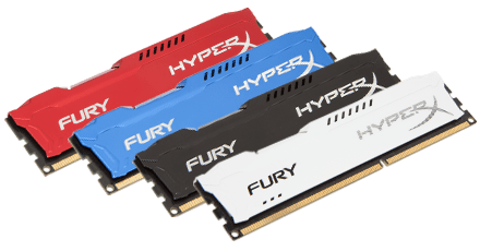 Ram máy tính DDR 3 4GB Bus 1600 Kingston / HyperX Fury